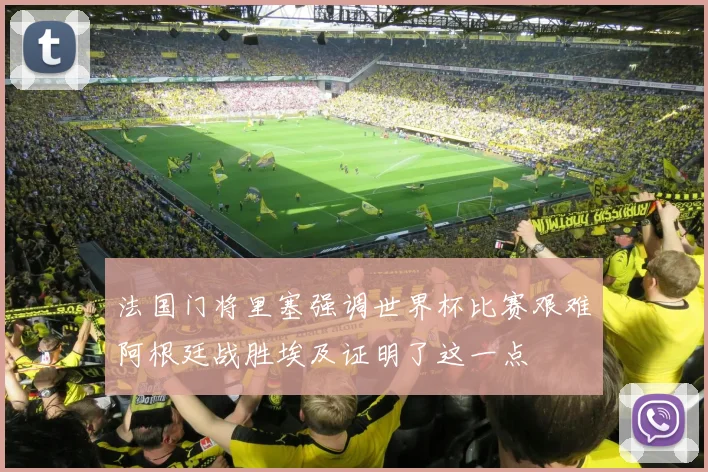 法国门将里塞强调世界杯比赛艰难阿根廷战胜埃及证明了这一点